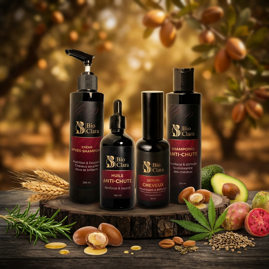 الباقة الكاملة الذهبية - شامبو + كريم + سيروم + زيت | عرض خاص Bio Clara