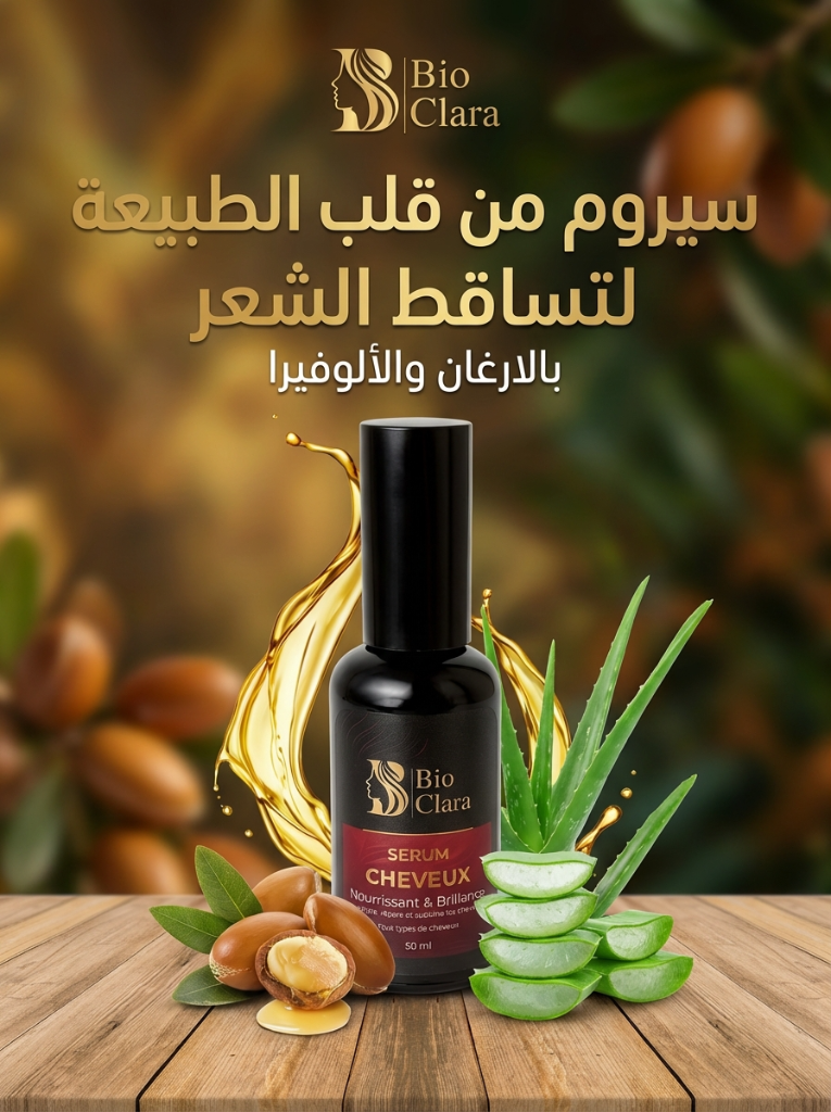 سيروم من قلب الطبيعة لتساقط الشعر